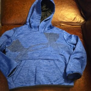 UA Size XS Youth Blue Hoodie Under Armour